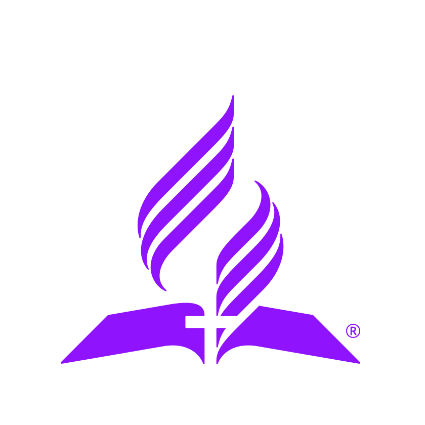 Seventh-Day Adventist logo in purple
